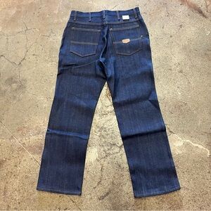 Red Kap Rigid Raw Heavyweight 13.75 oz Denim Jeans (34 x 30)